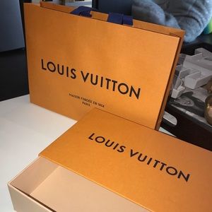 Louis Vuitton Wallet Box and Bag